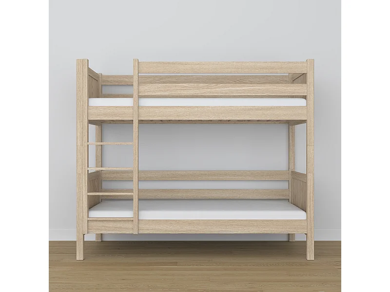 ETAGENBETT N02 Sonoma Eiche 90x180