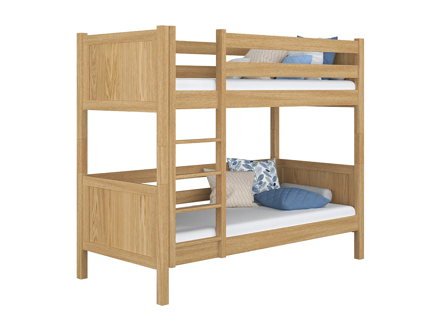 ETAGENBETT N02 Eiche Natur 120x180