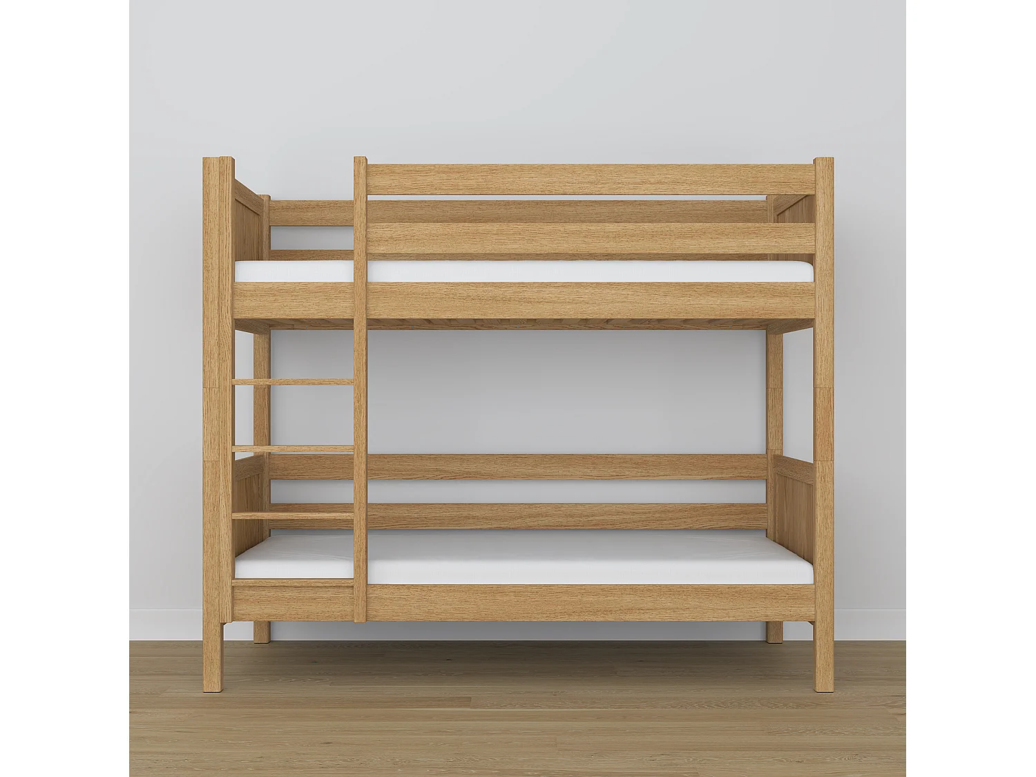 ETAGENBETT N02 Eiche Natur 100x180