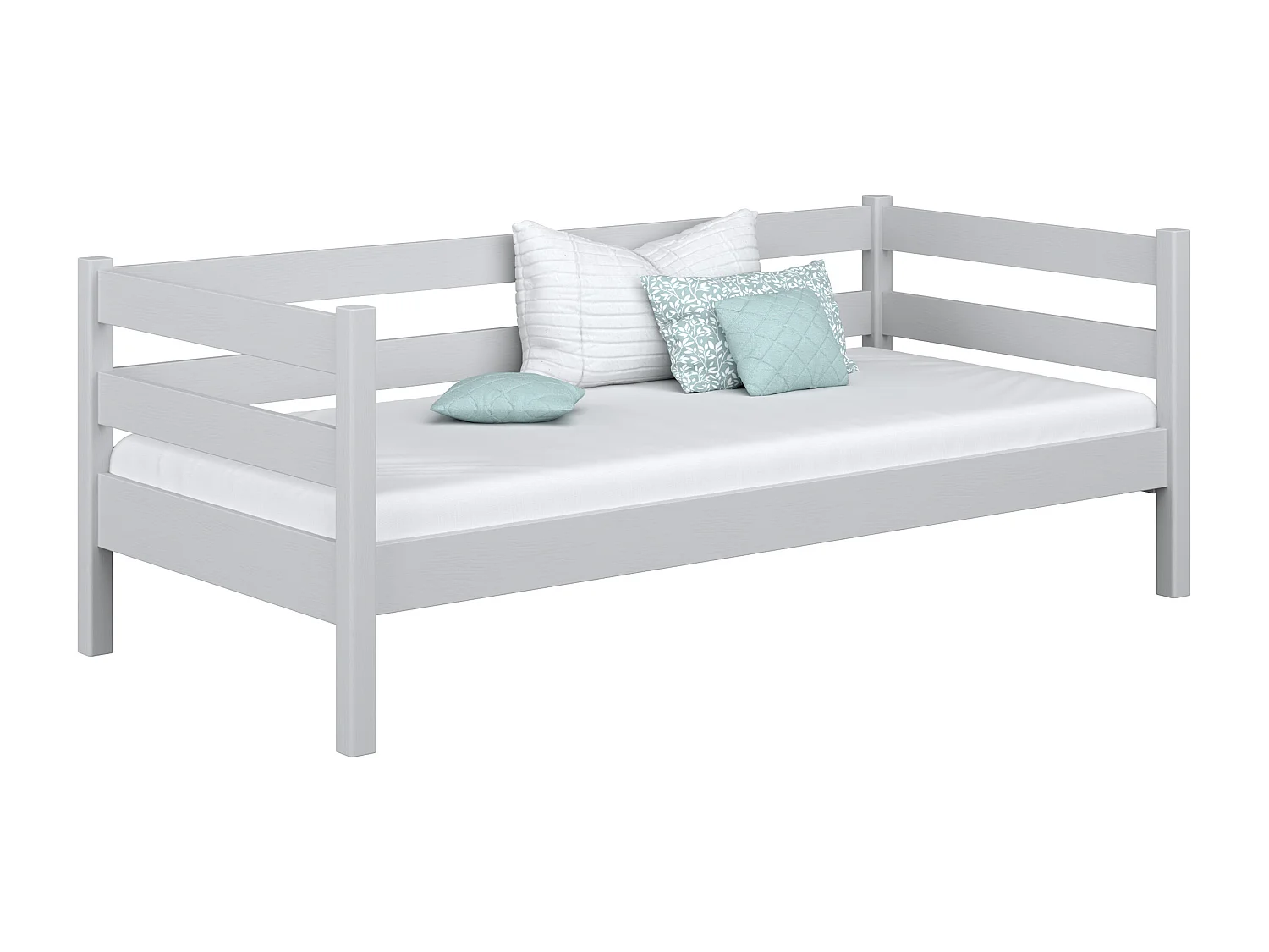 TAGESBETT Grau 80x180