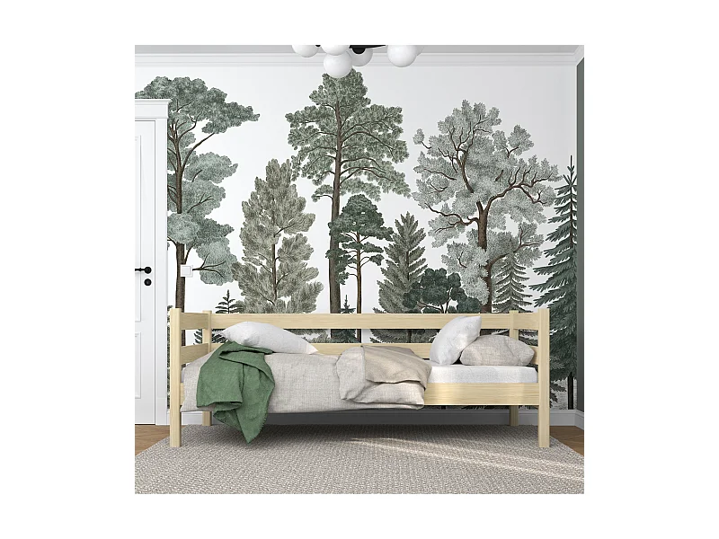 TAGESBETT Klare Kiefer 90x200