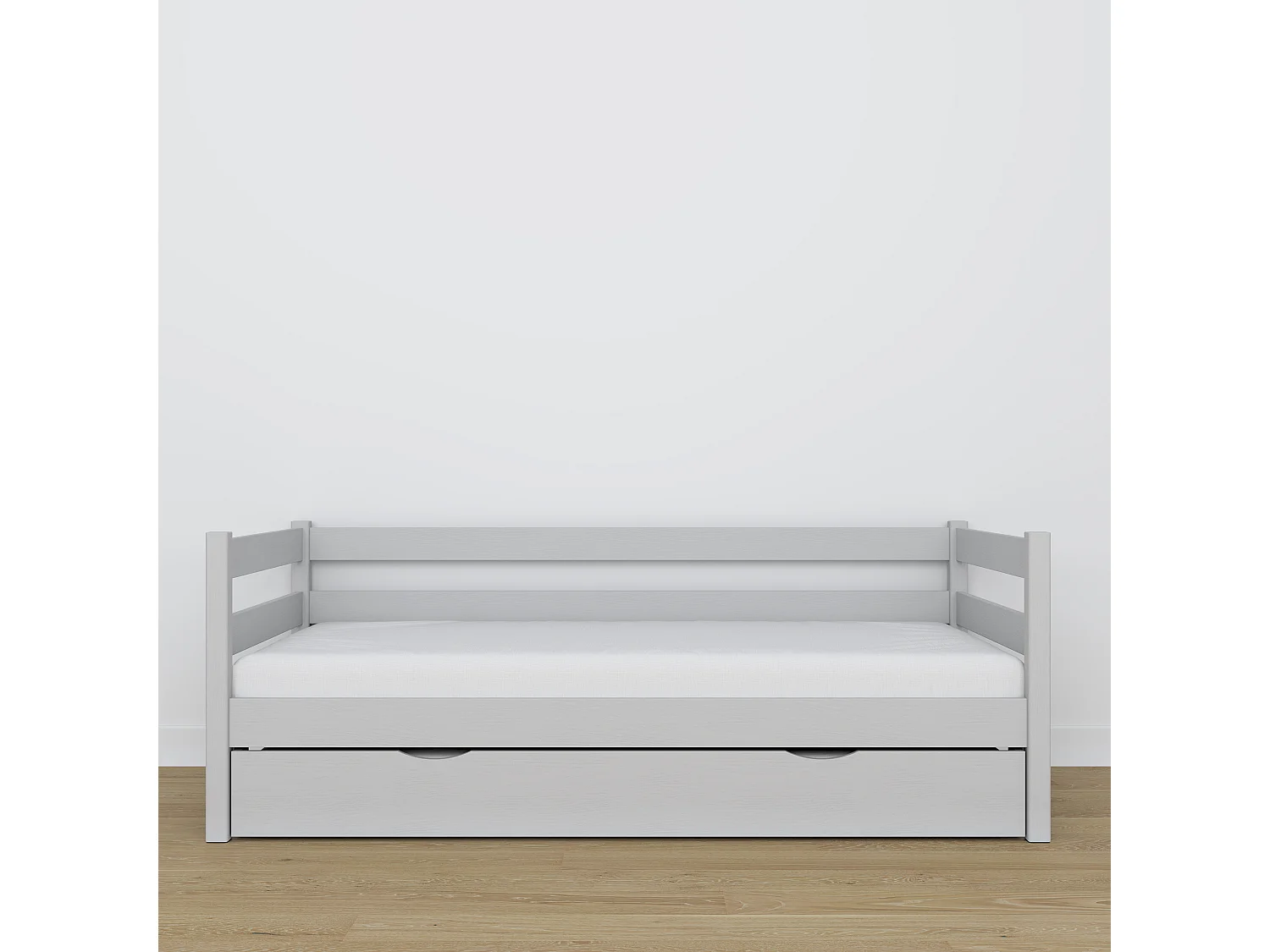 AUSZIEHBETT N01S Grau 100x180