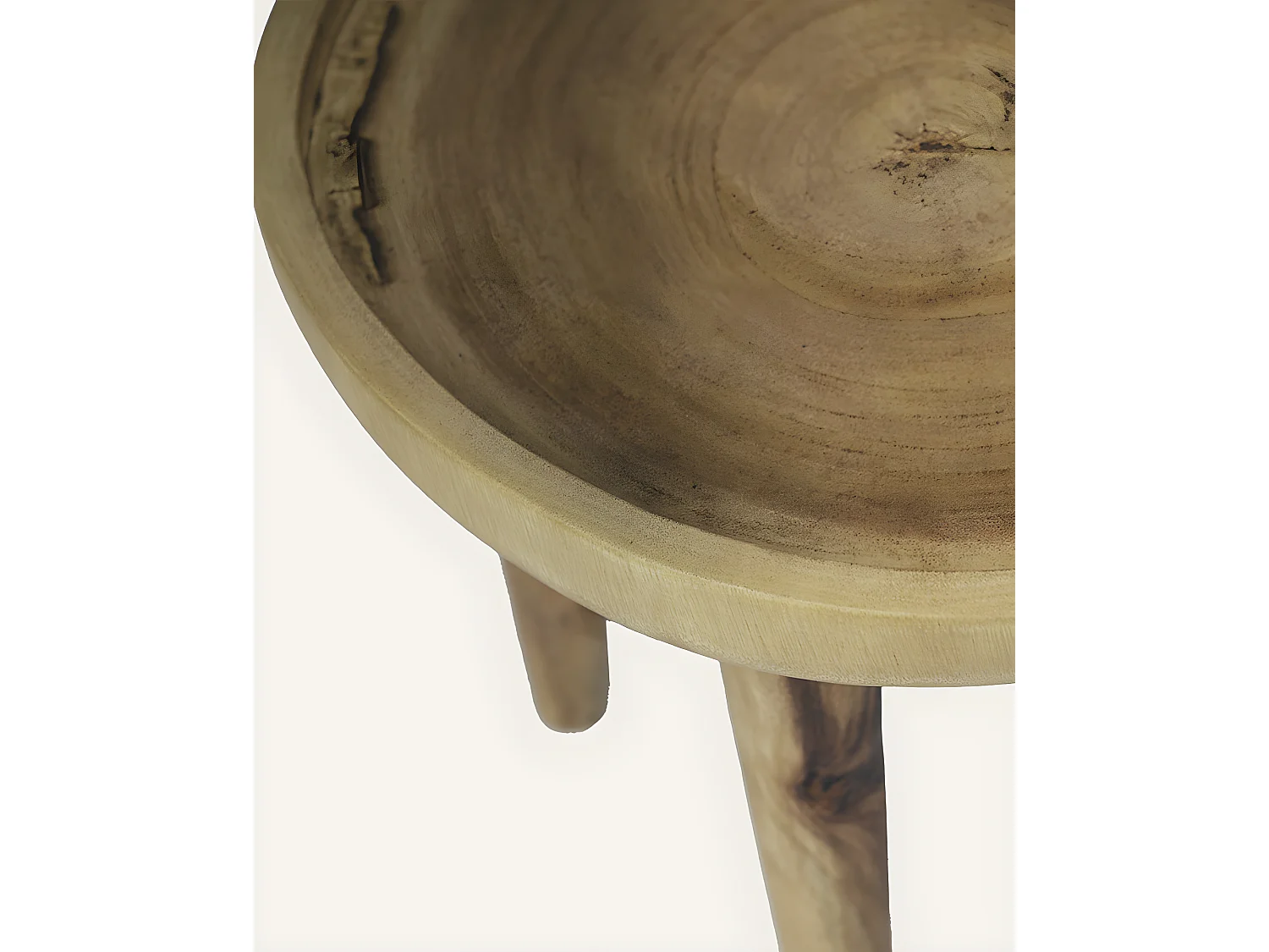 Léothéo - Lot de 2 tables basse en teck massif