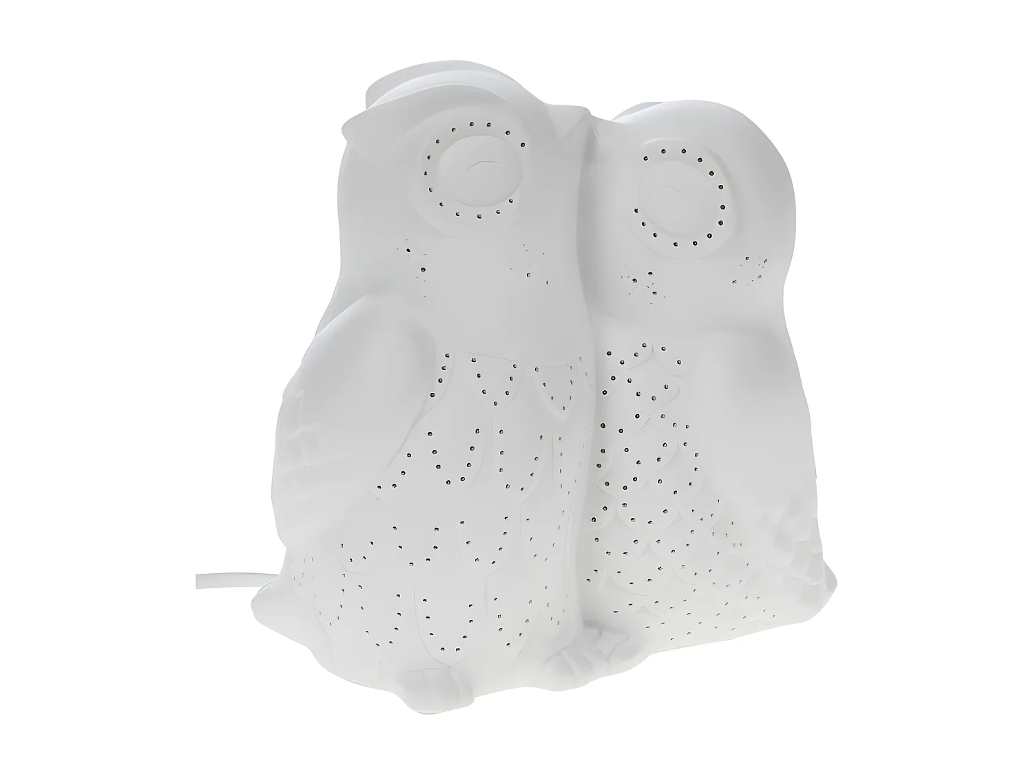 Lampe chouettes bisou