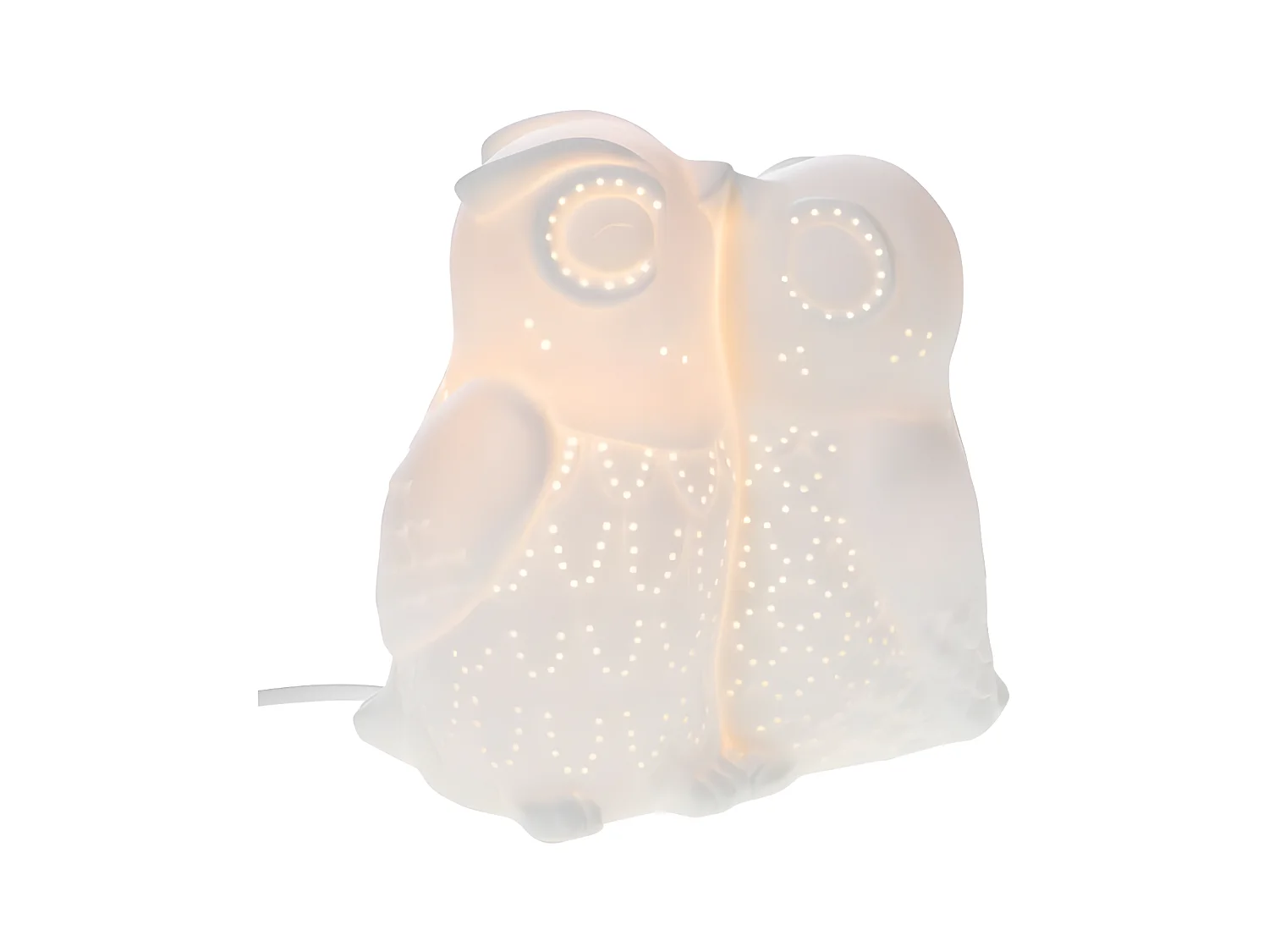 Lampe chouettes bisou