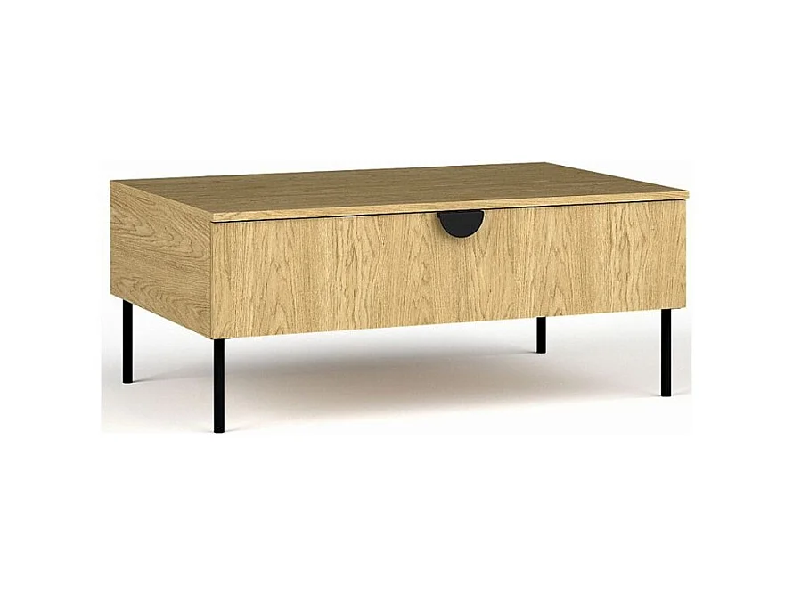 Table Basse - Couleur Chêne - Collection MONDO