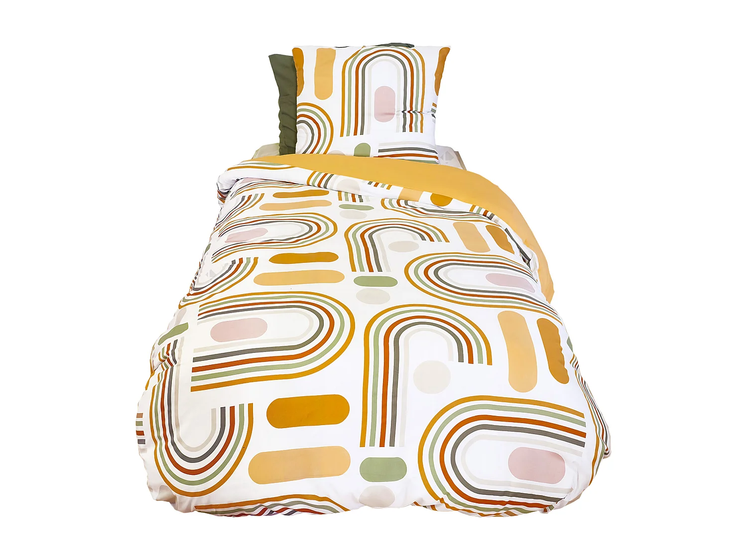 Parure de lit 2 pièces 140x200 KARTING 100% polyester microfibre