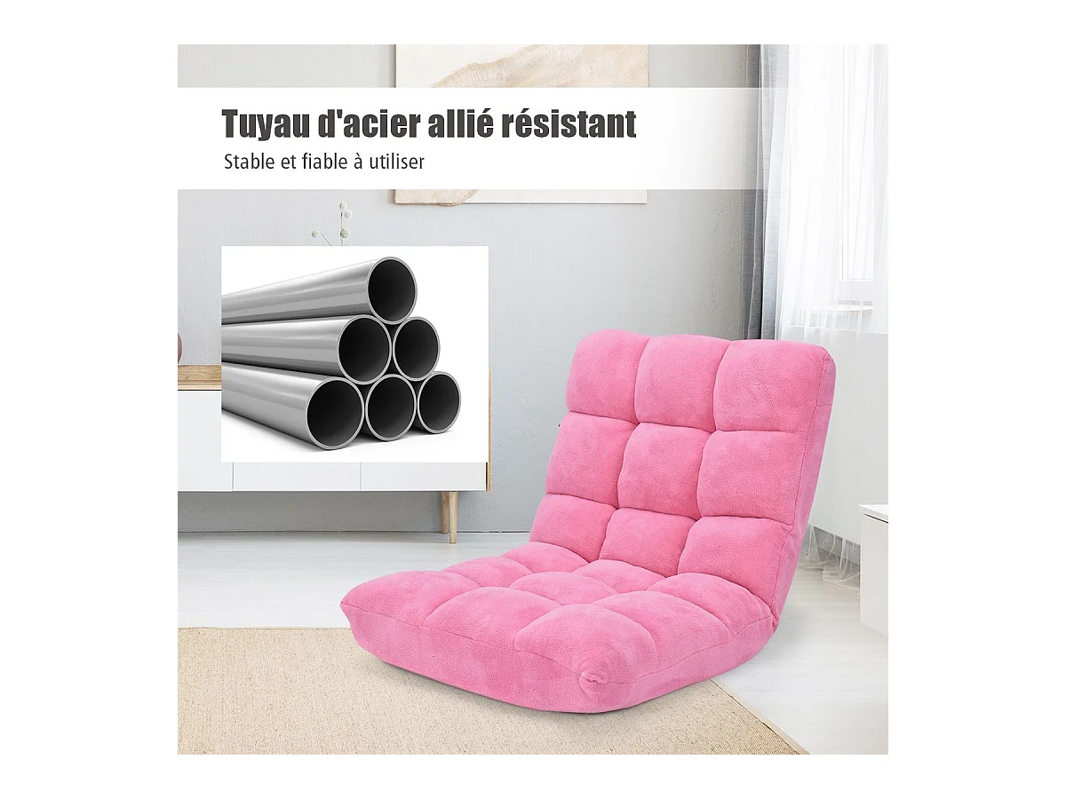 Luie bank opvouwbaar tatami vloerstoel bedstoel kussen vloerstoel voor thuis, kantoor 105x56x15 CM