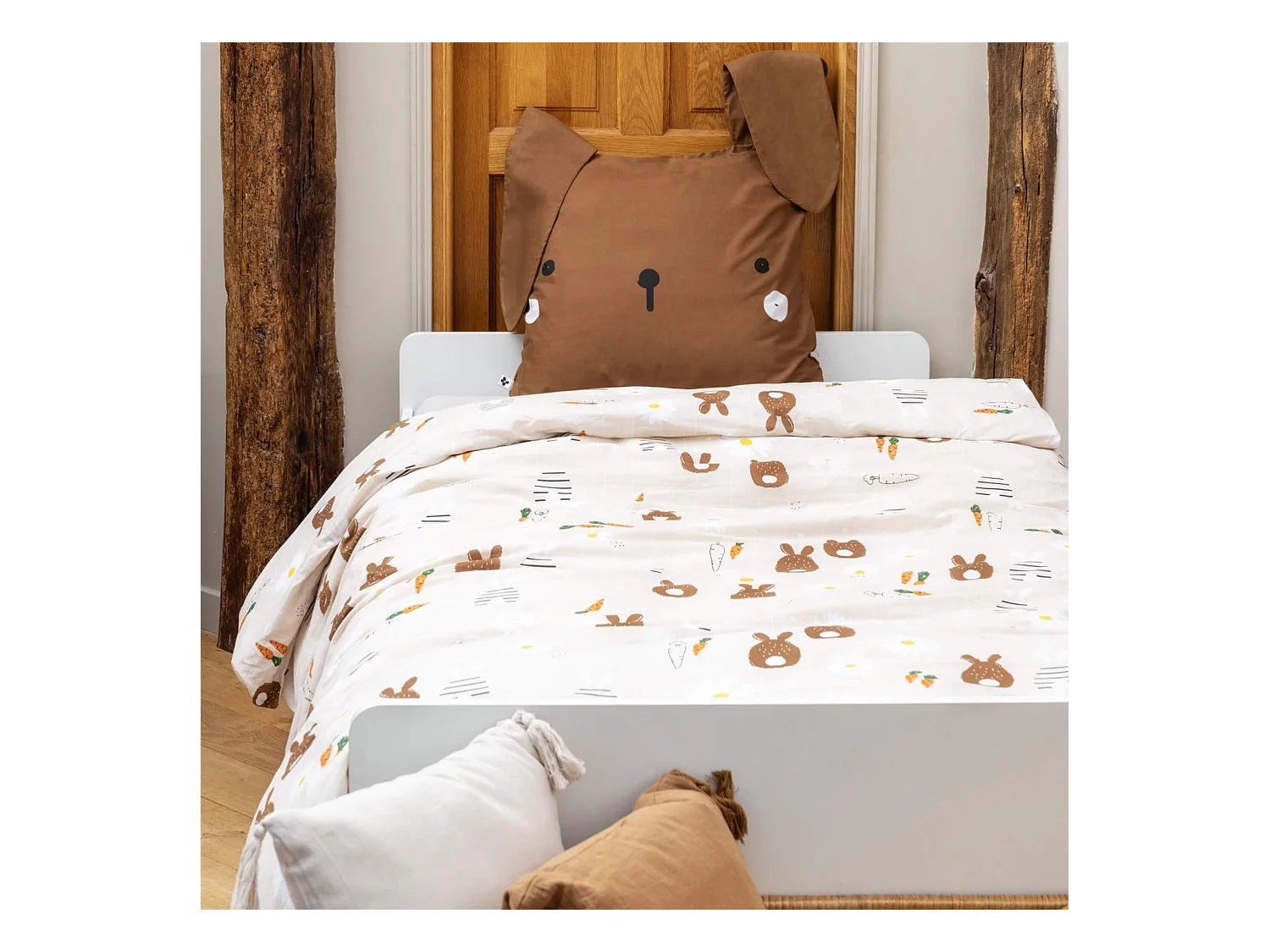 Parure de lit enfant lapin 140x200