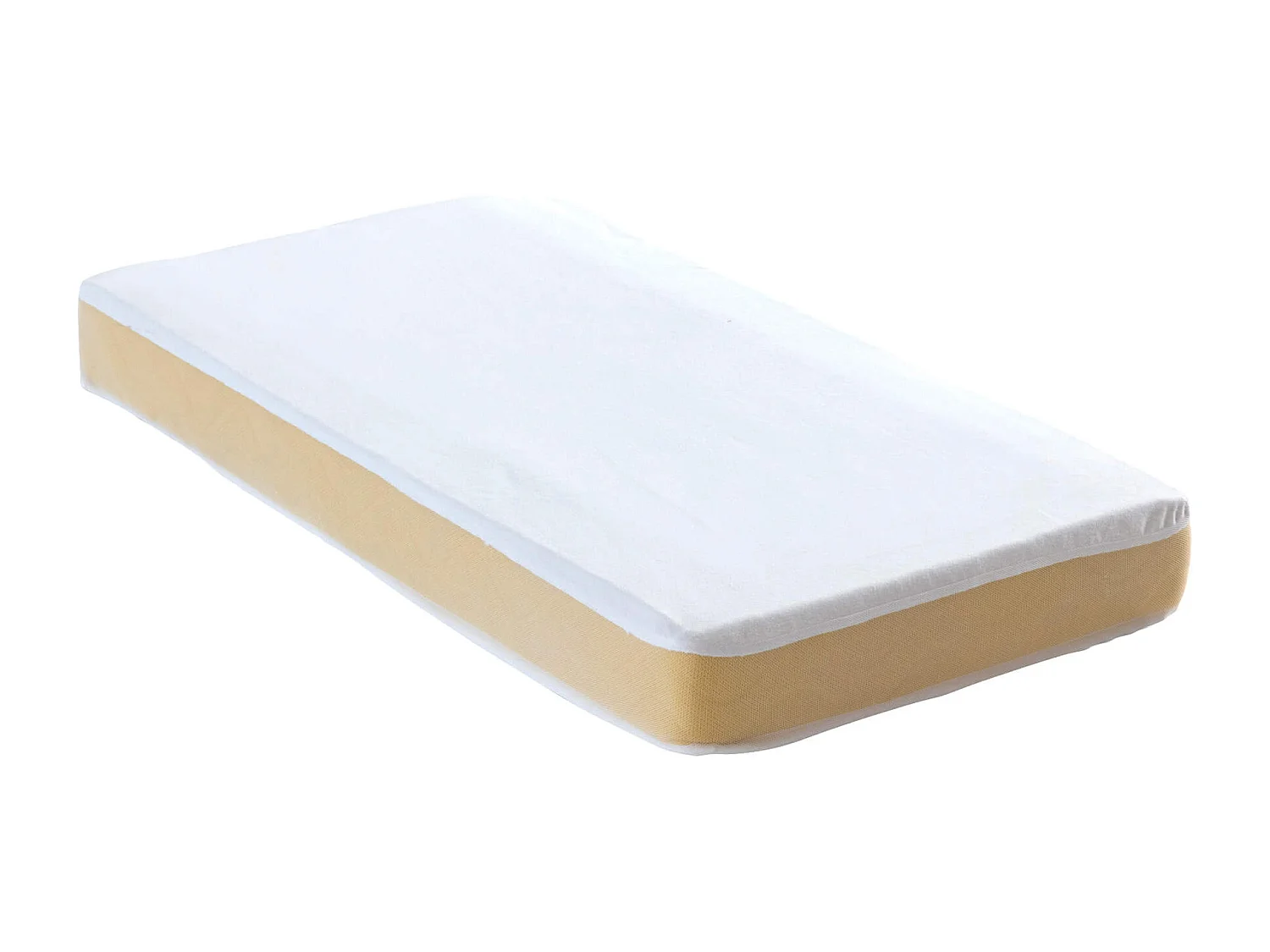 Protège matelas bébé molleton 100% coton bio imperméable - SOMEO 70x140