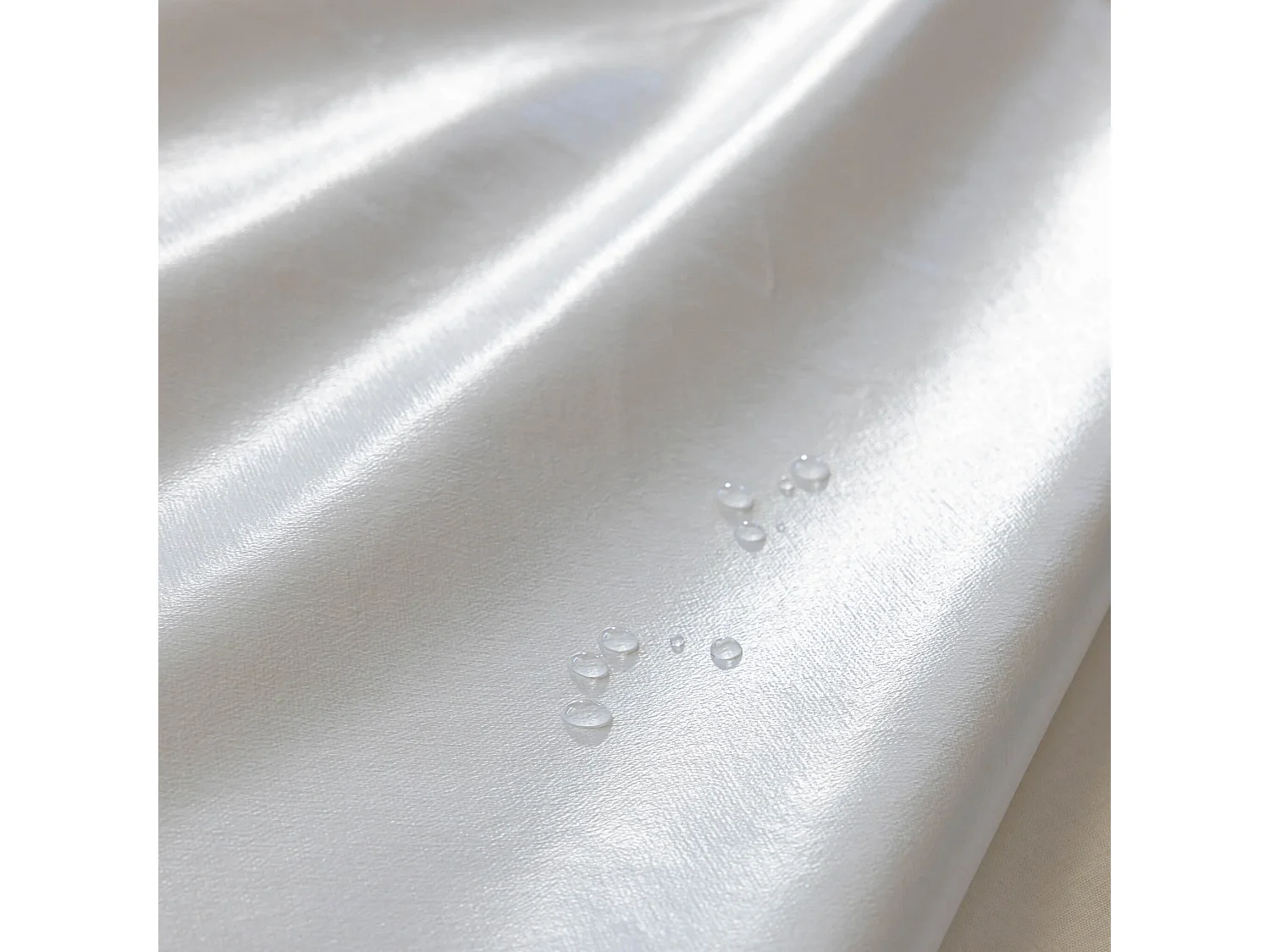 Pack protège matelas et protège oreillers molleton imperméable 100% coton bio - SOMEO 90x200 - LUNE