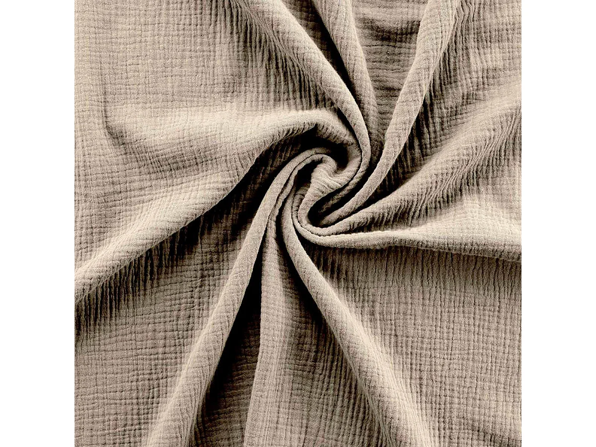 Parure de Lit 3 Pièces "Angelia" 260x240cm Sable