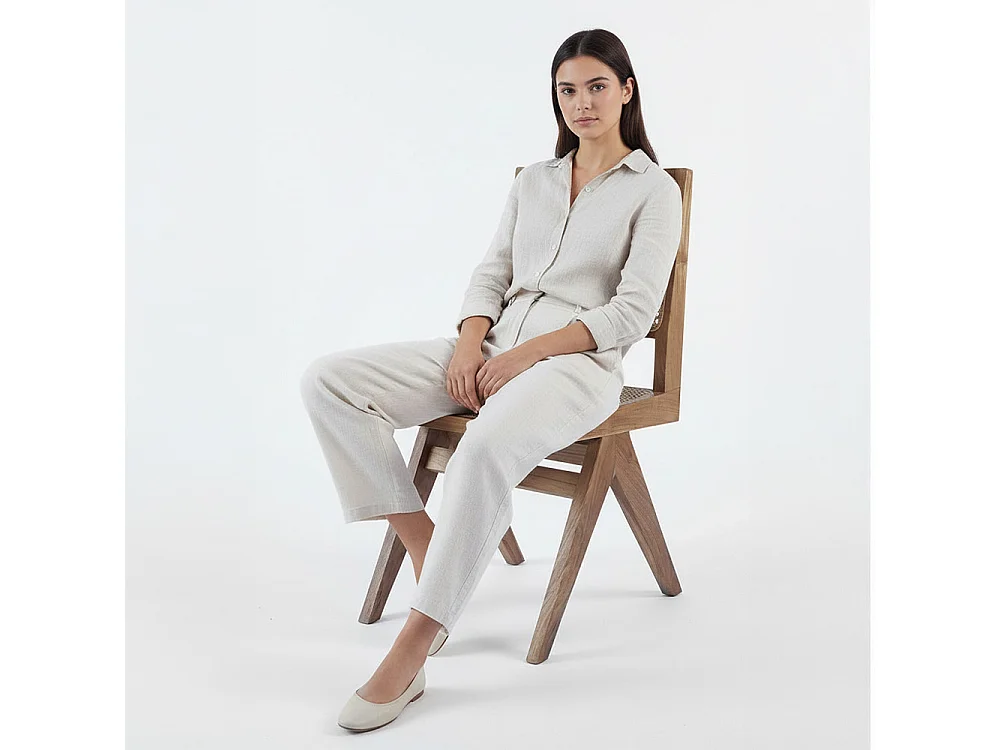 Esszimmerstuhl aus Holz - Boho Bali Design - Breya