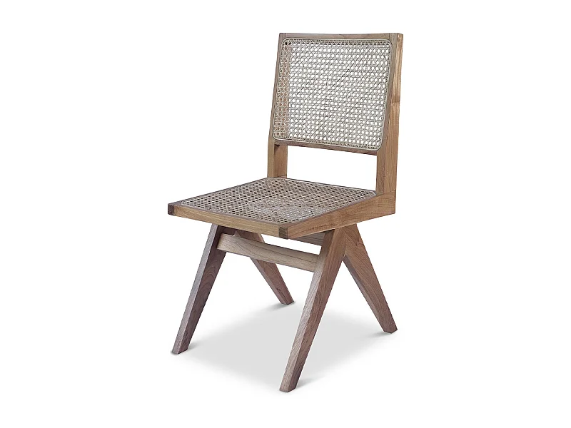 Sedia da pranzo in legno - Boho Bali Design - Breya