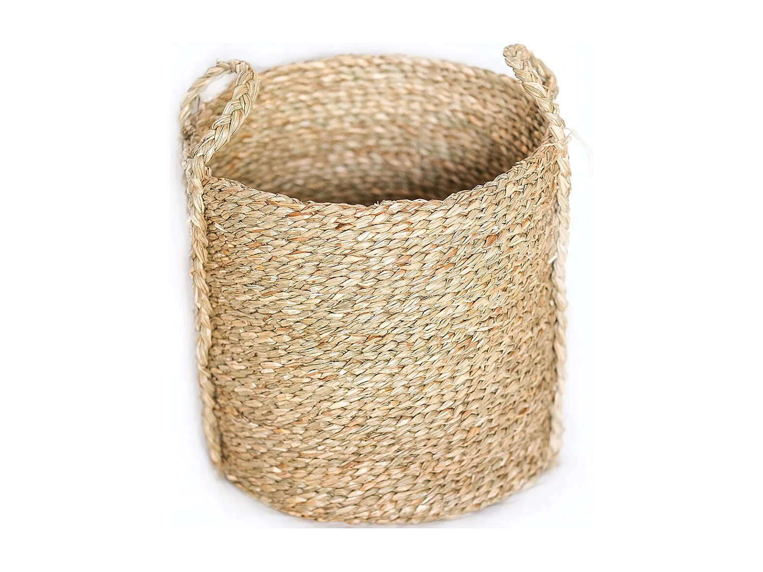 Cesto in Fibre Naturali con Manici - 30x30CM - Taral