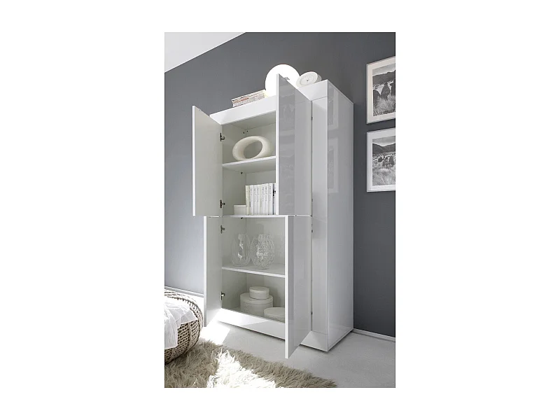 Mobile 4 Porte in Legno L101,4 cm - Iniziale