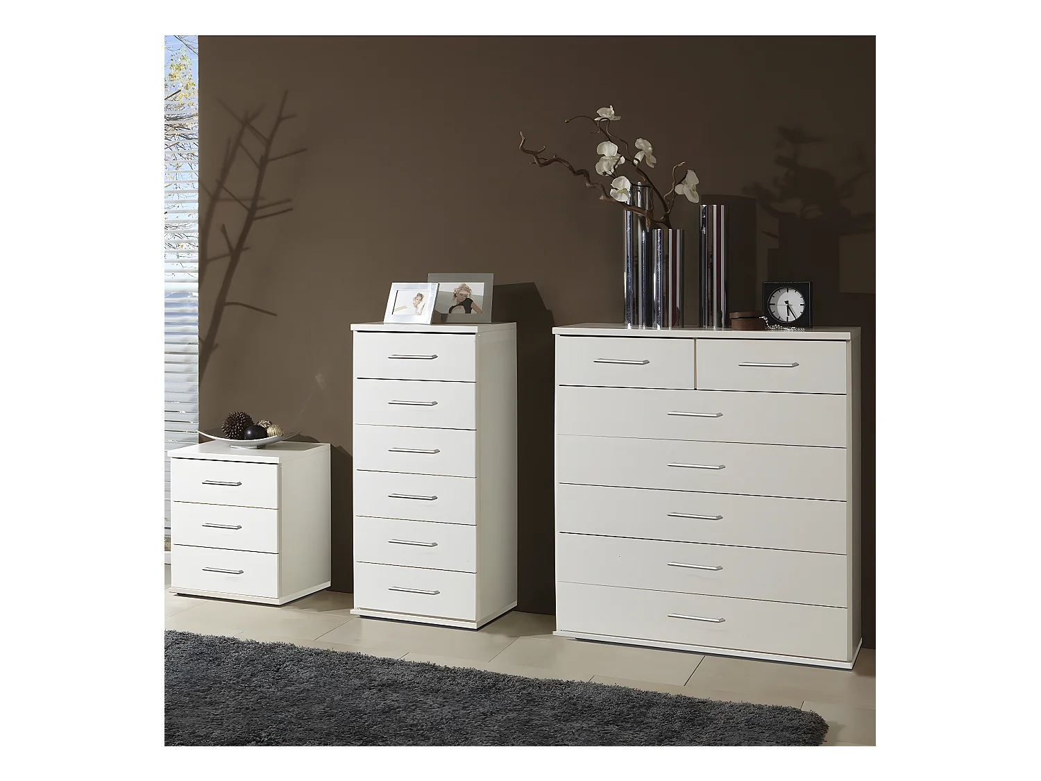 Commode 3 tiroirs - L46 cm