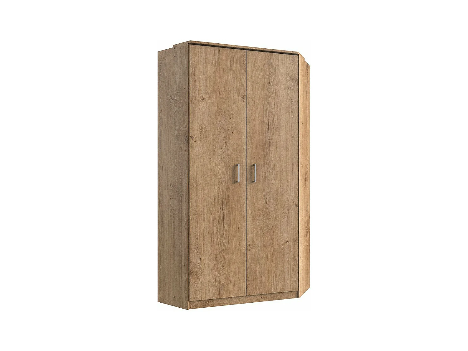 Armadio ad angolo 2 ante - L95 cm
