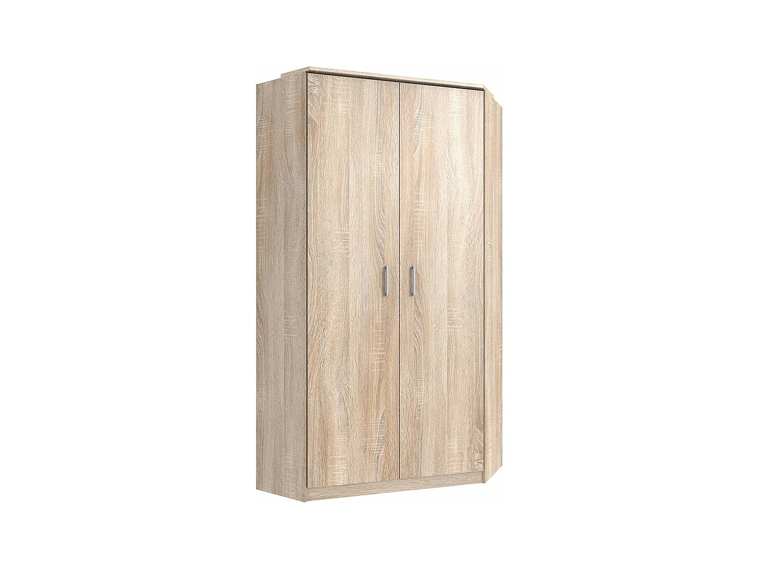 Armadio ad angolo 2 ante - L95 cm