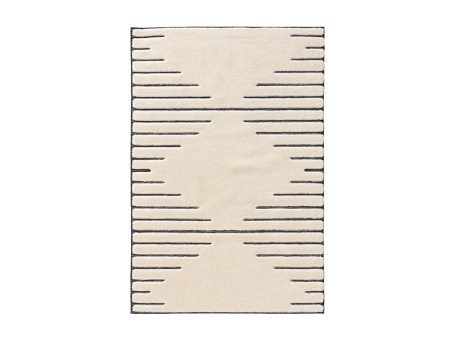 Tapis Elvy Crème/Gris 250x350 cm
