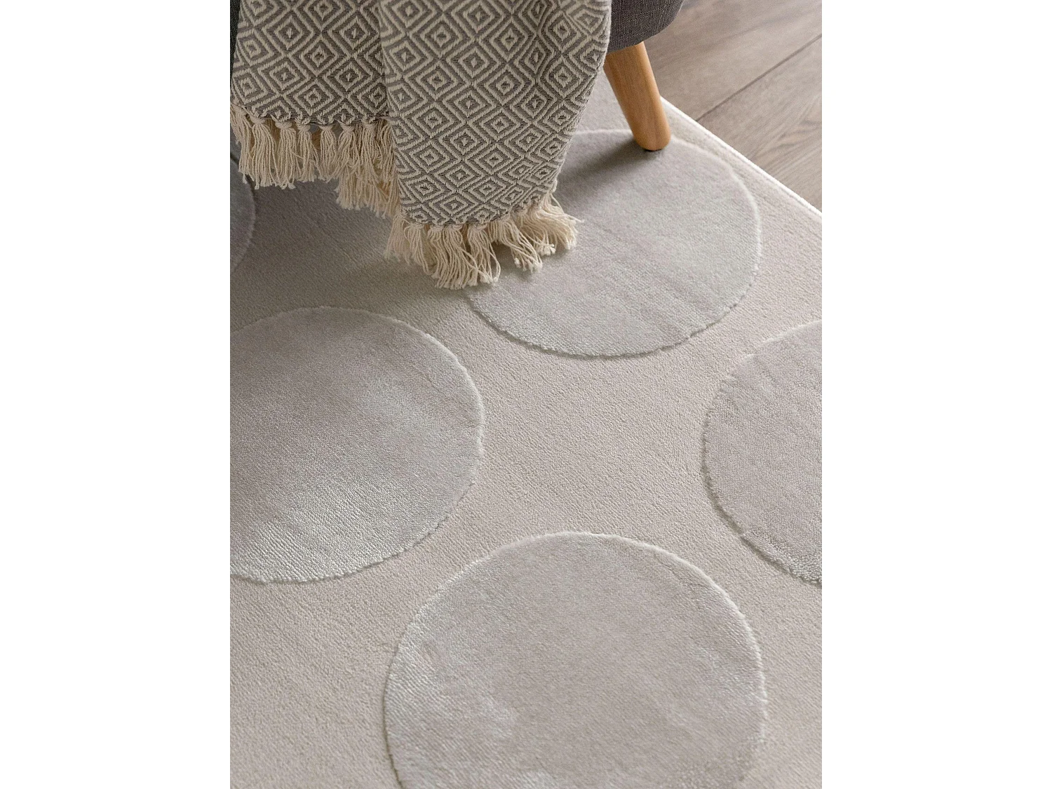 Tapis Claire Crème 140x200 cm