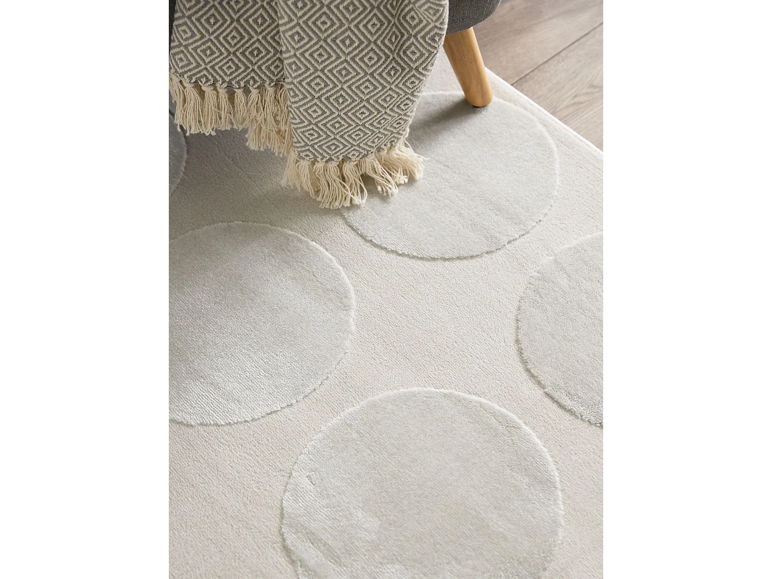 Tapis Claire Crème 140x200 cm