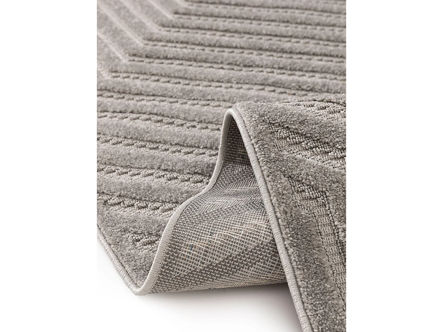 Tapis Leo Gris clair 240x340 cm