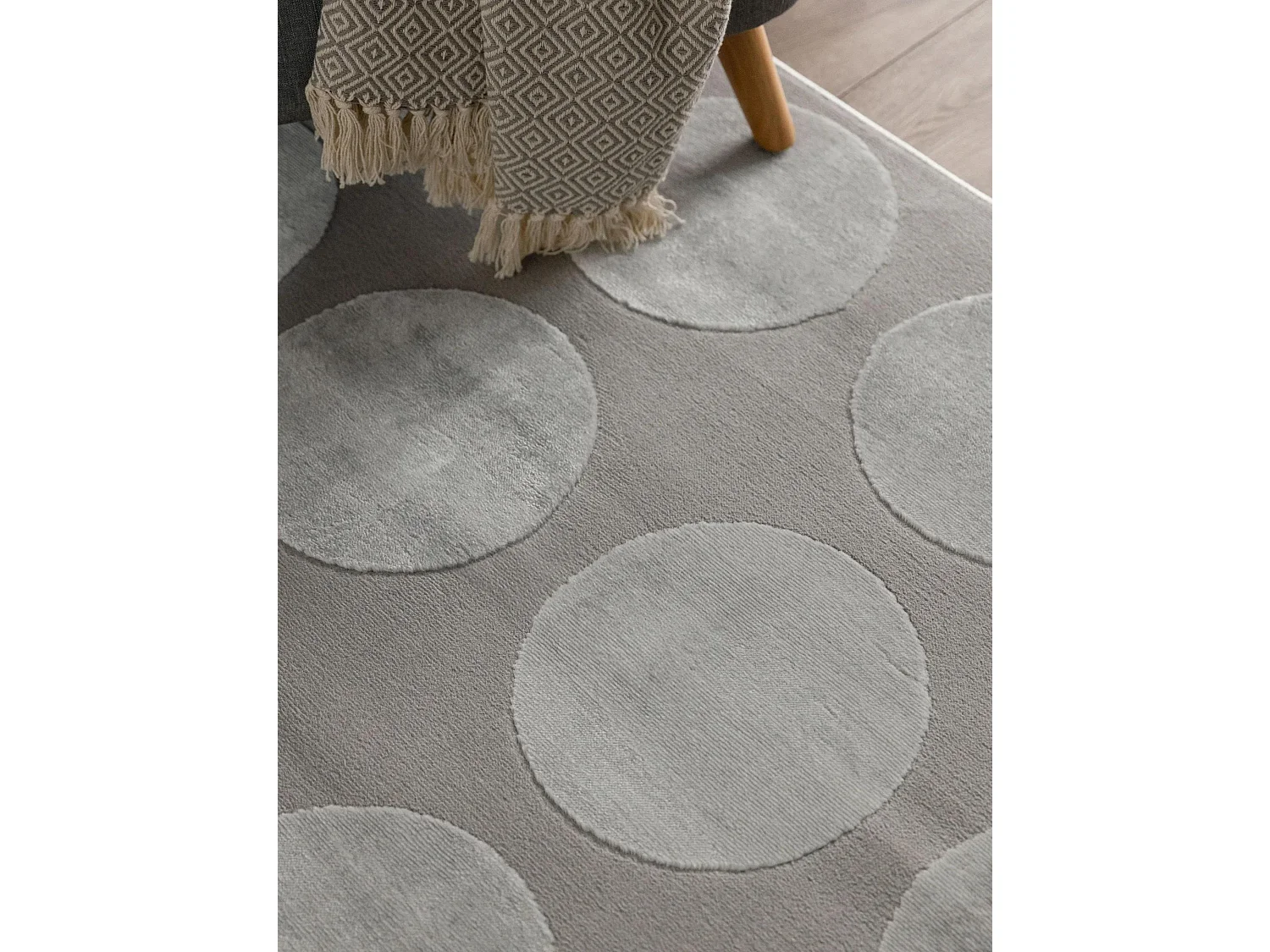 Tapis Claire Gris 280x380 cm
