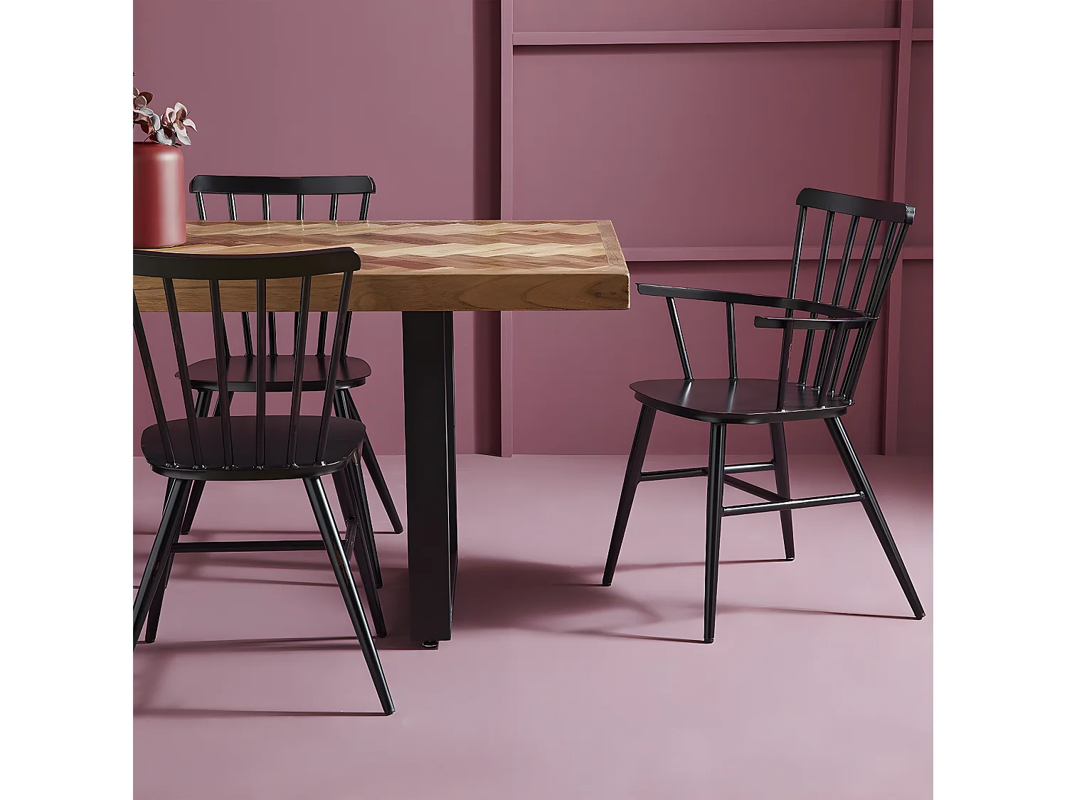 Set von 2 Aluminium-Brückensesseln - Louise