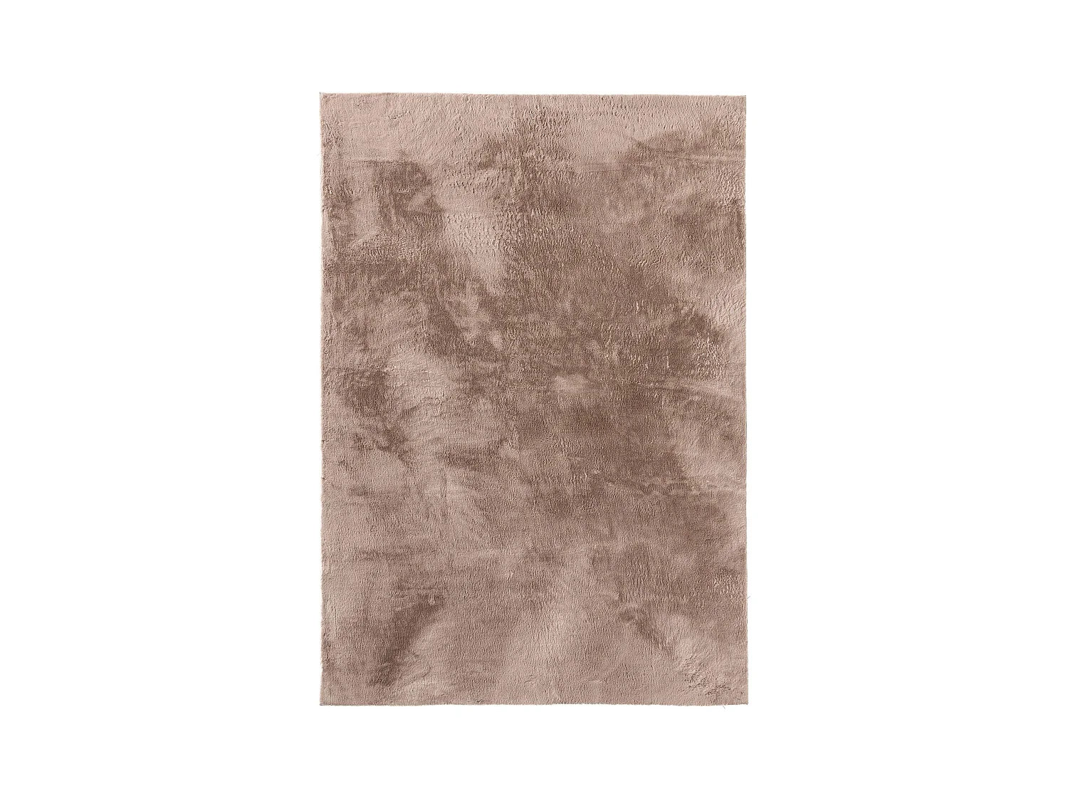 Tapis en fausse fourrure Furry Taupe 60x120 cm