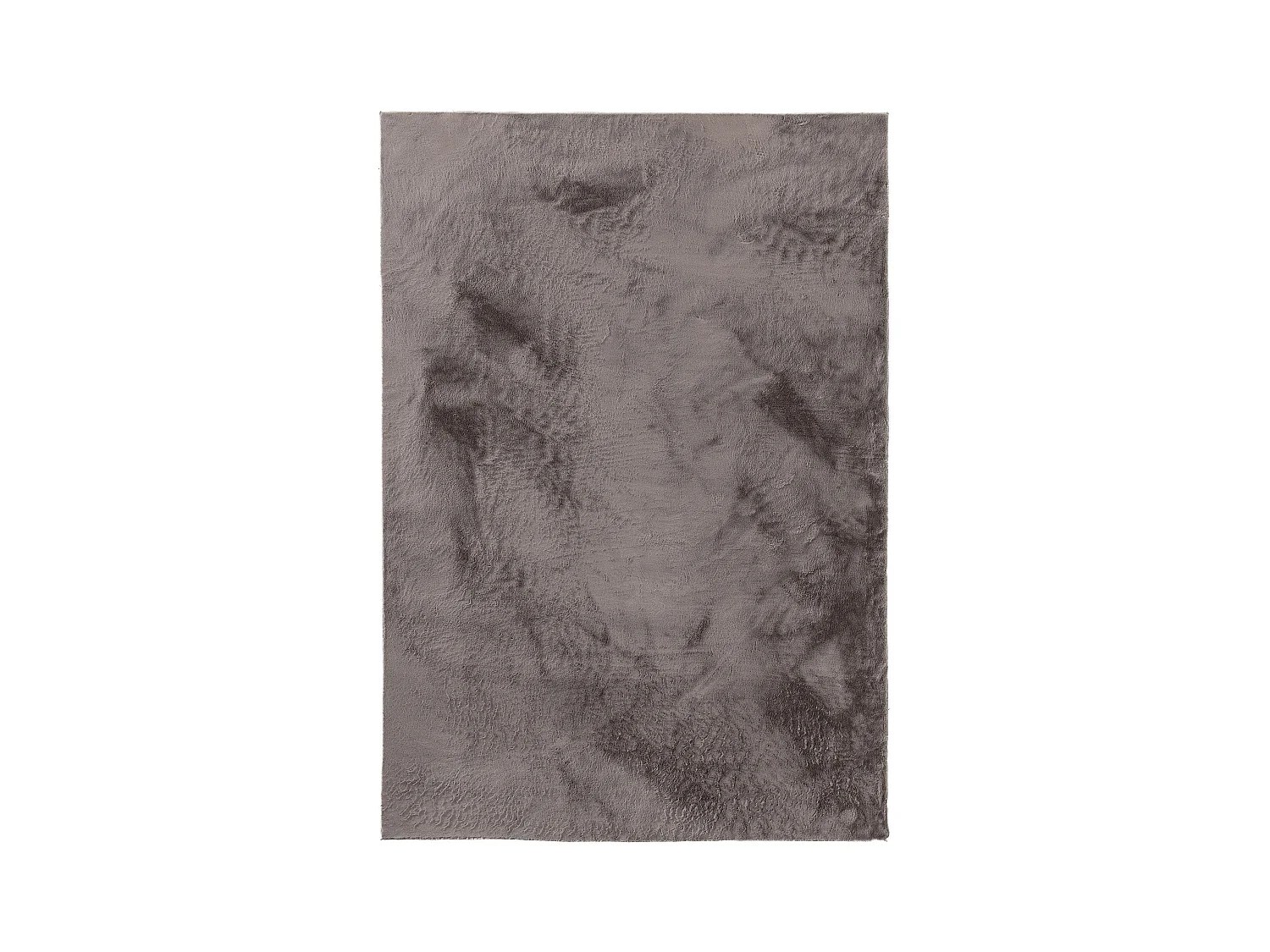 Tapis en fausse fourrure Furry Gris 60x120 cm