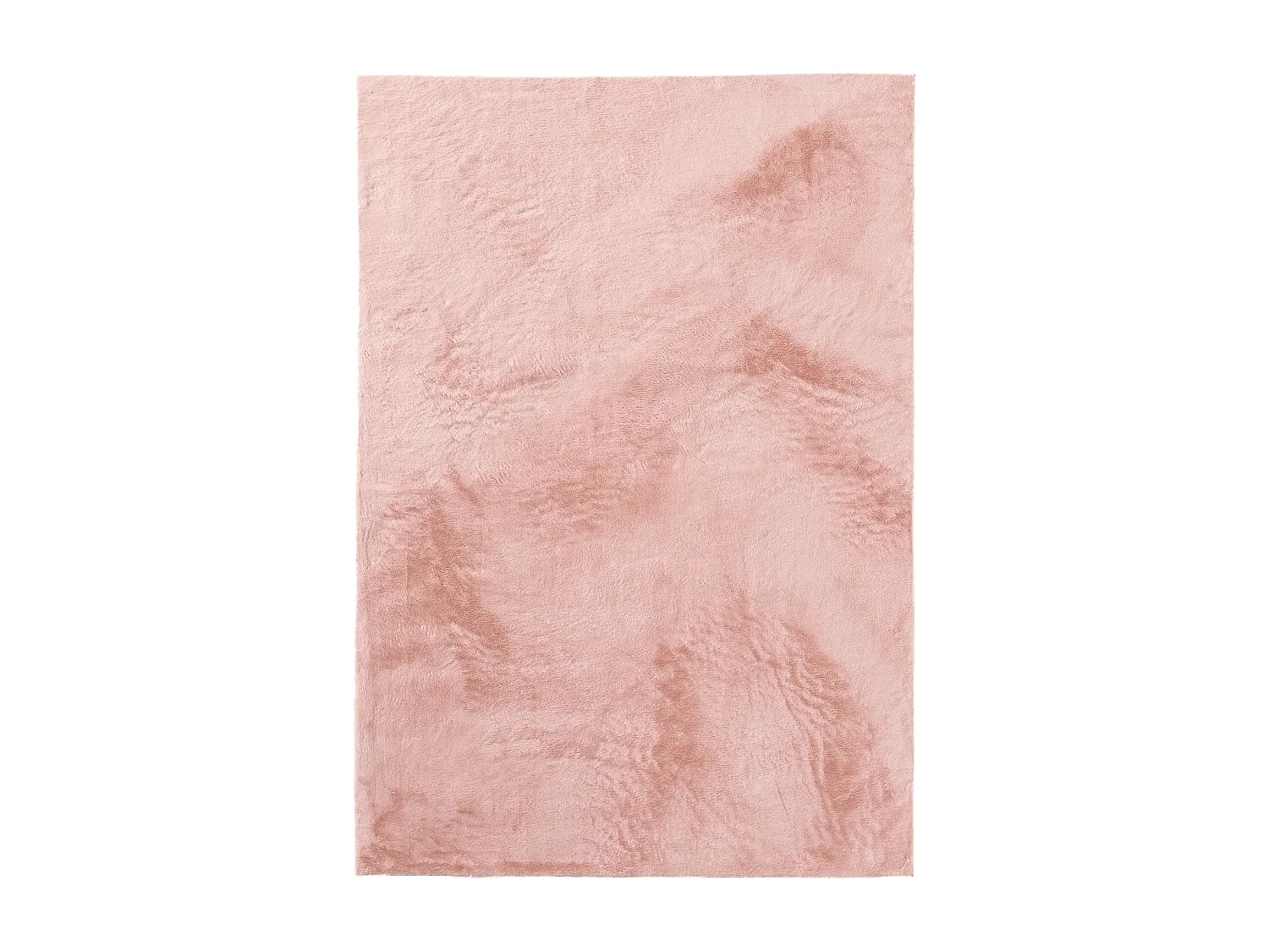 Tapis en fausse fourrure Furry Rose 140x200 cm