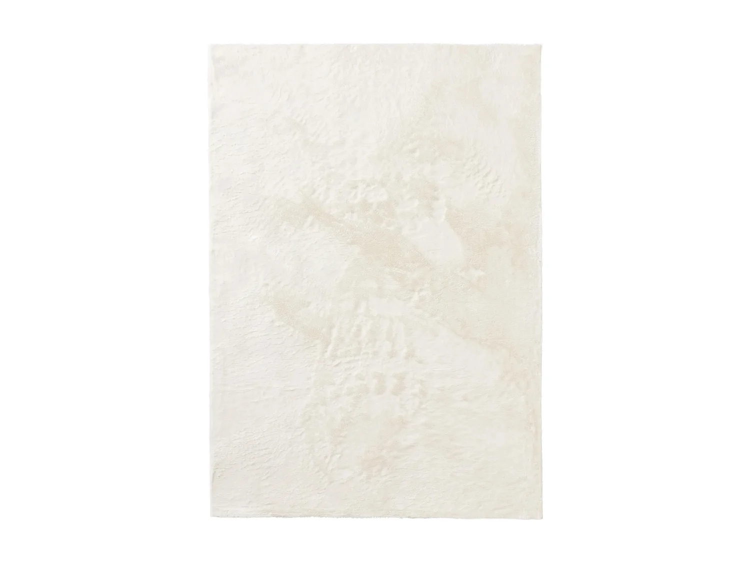 Tapis en fausse fourrure Furry Crème 230x330 cm