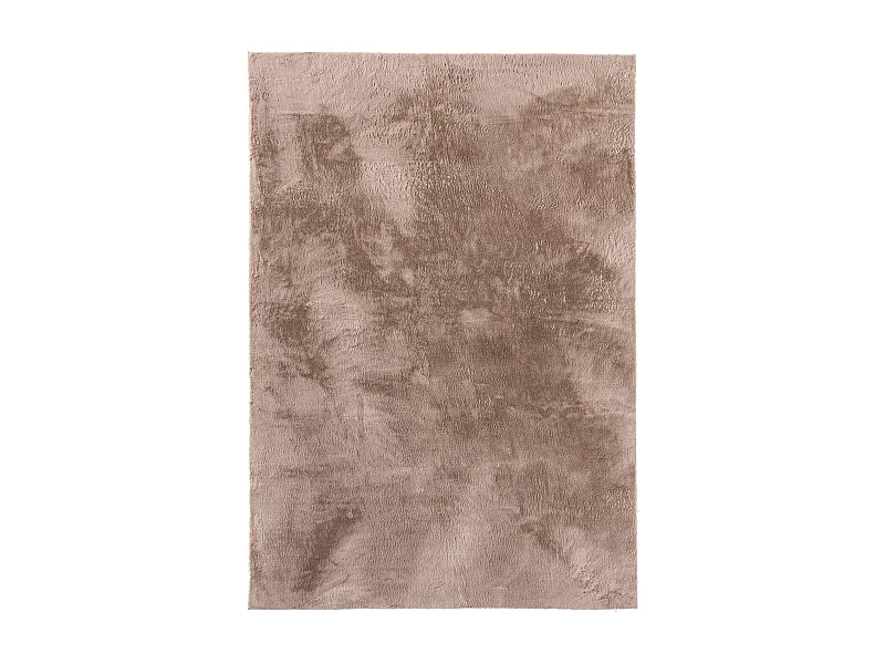 Tapis en fausse fourrure Furry Taupe 160x230 cm