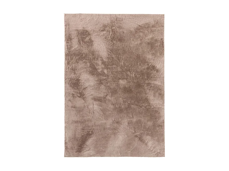 Tapis en fausse fourrure Furry Taupe 80x150 cm