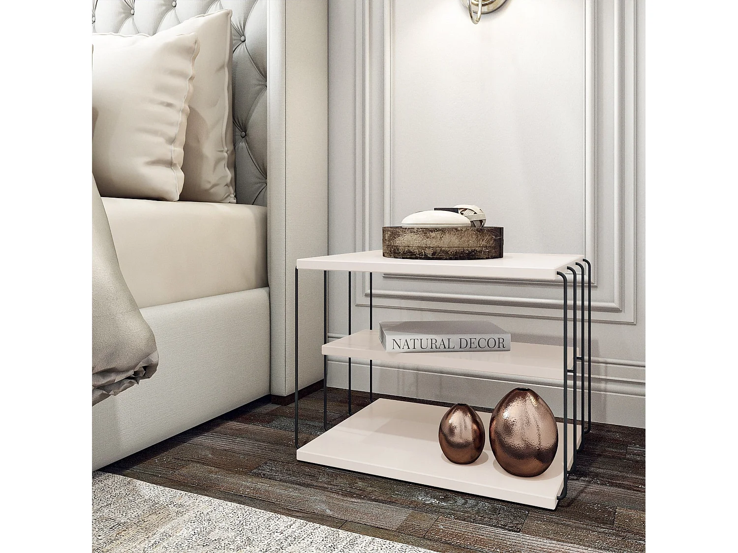 Mesa de cabeceira multinível L50 cm - LIFON