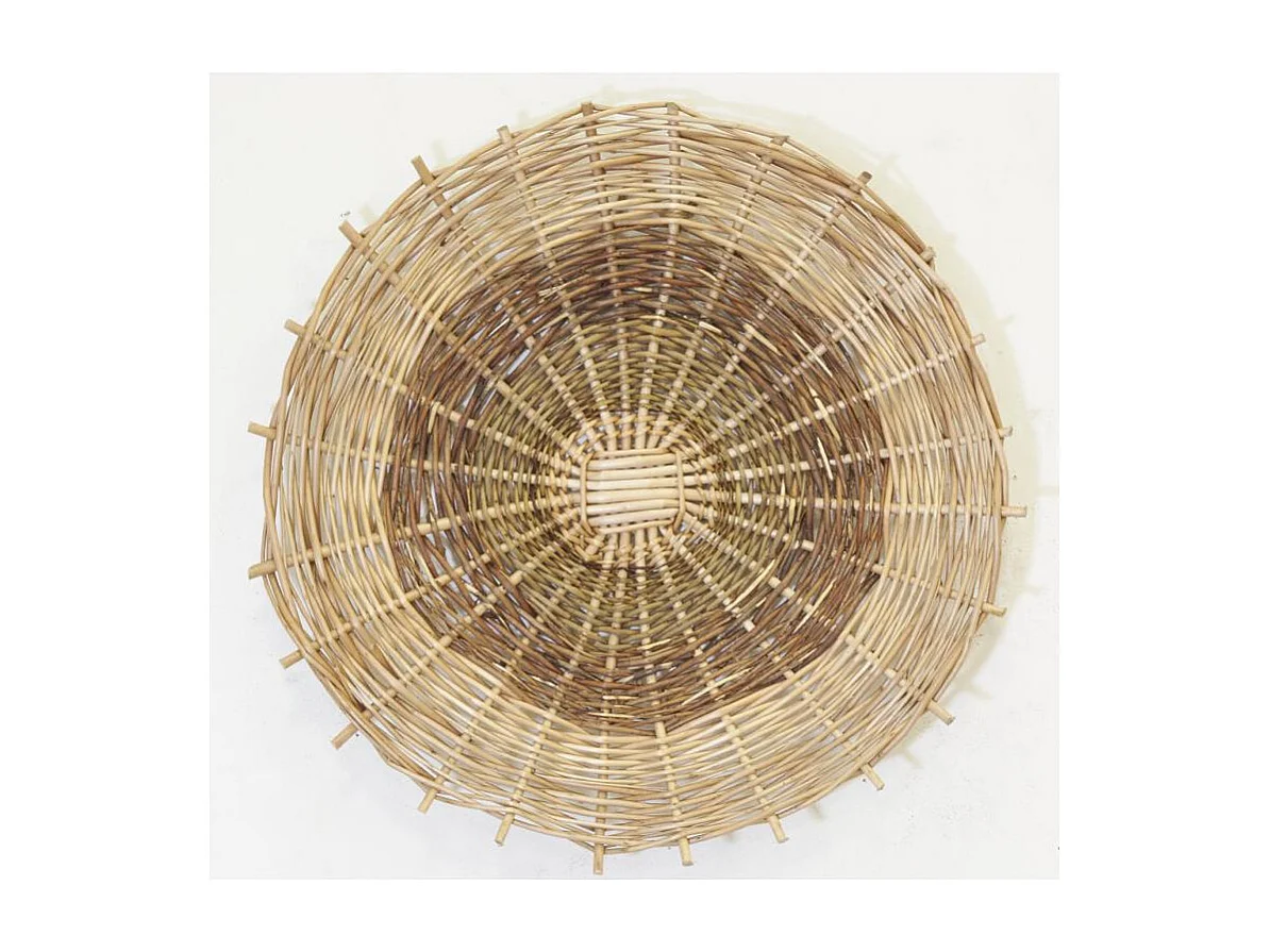 Décor mural en osier multicolore (lot de 3)