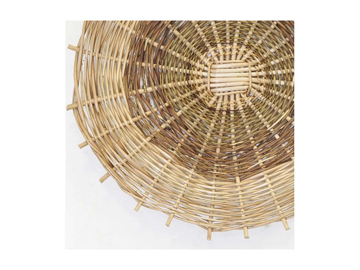 Décor mural en osier multicolore (lot de 3)