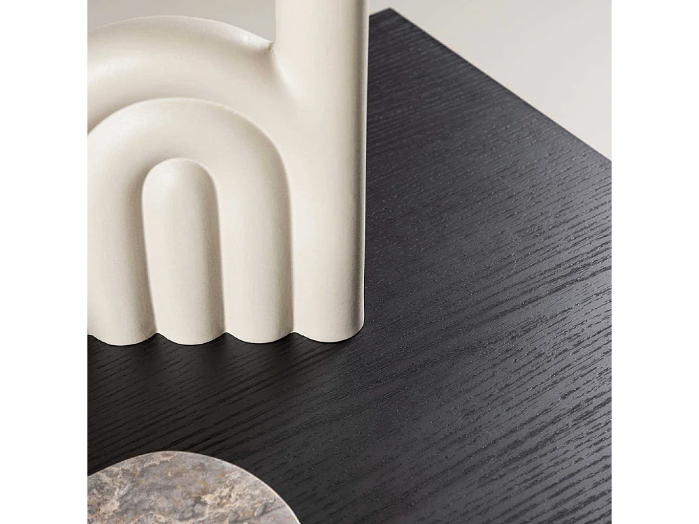 Table Basse Design "Mallan" 120cm Noir