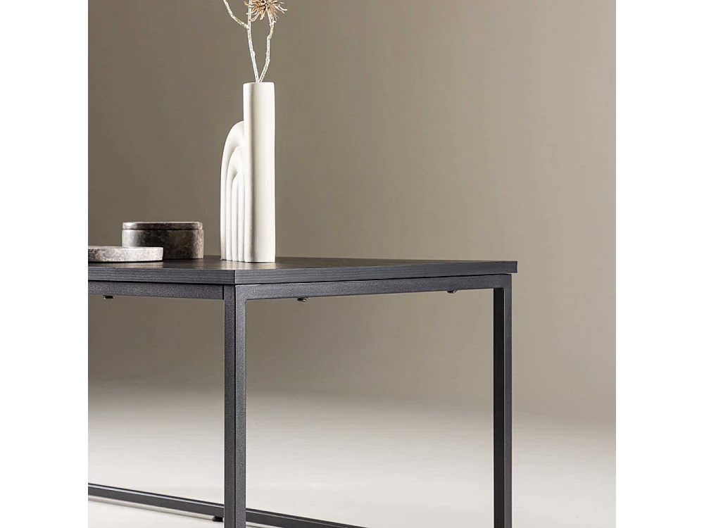 Table Basse Design "Mallan" 120cm Noir