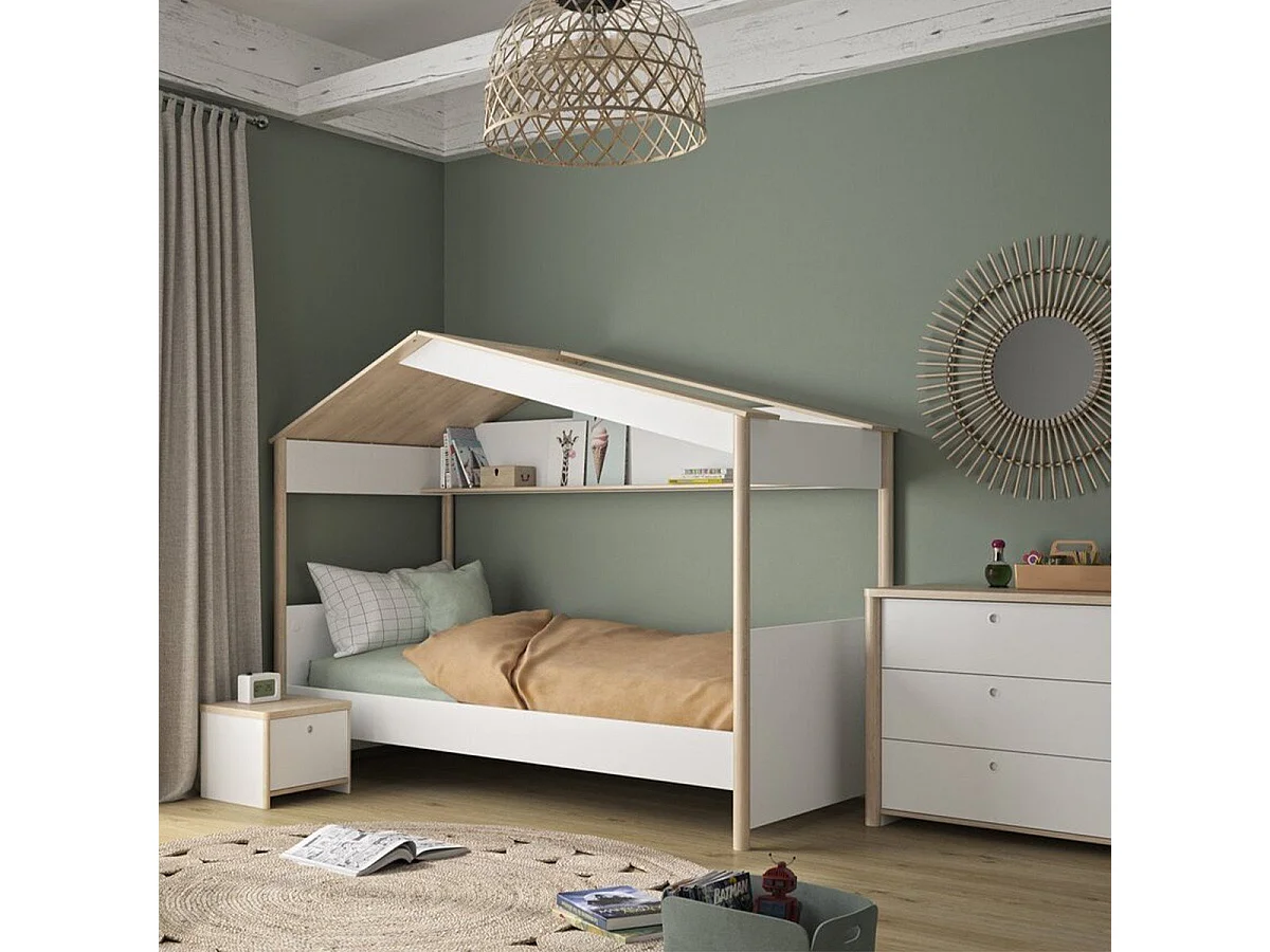 Lit cabane 90x200 cm - MATIS