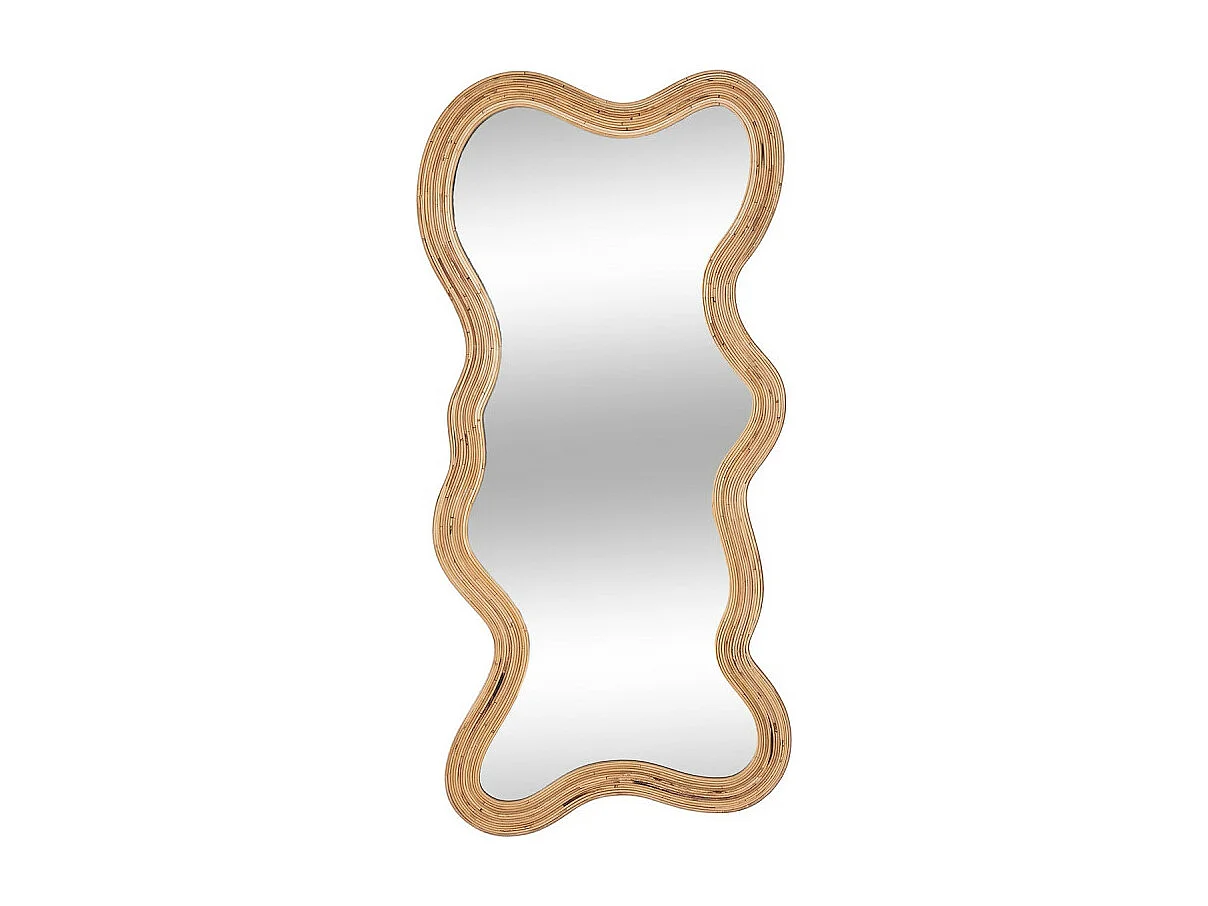 Miroir Mural Organique "Kim" 179cm Naturel