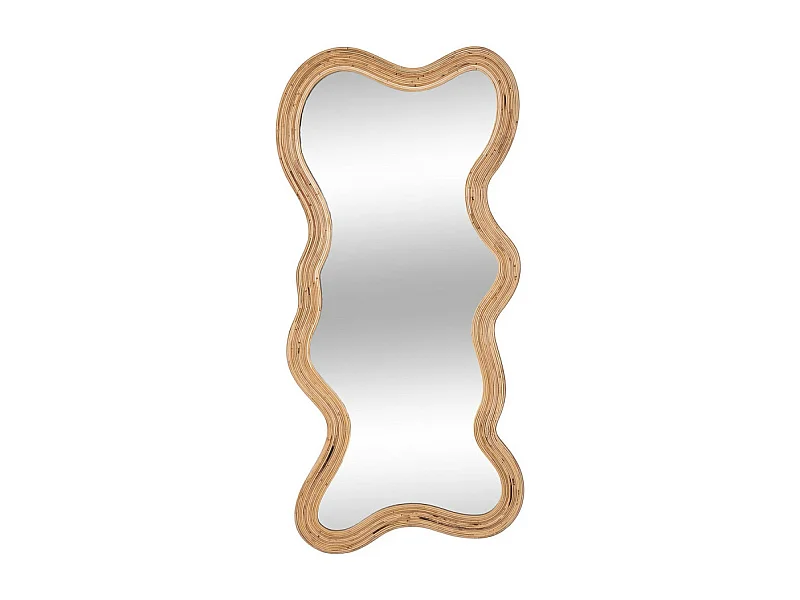 Miroir Mural Organique "Kim" 179cm Naturel