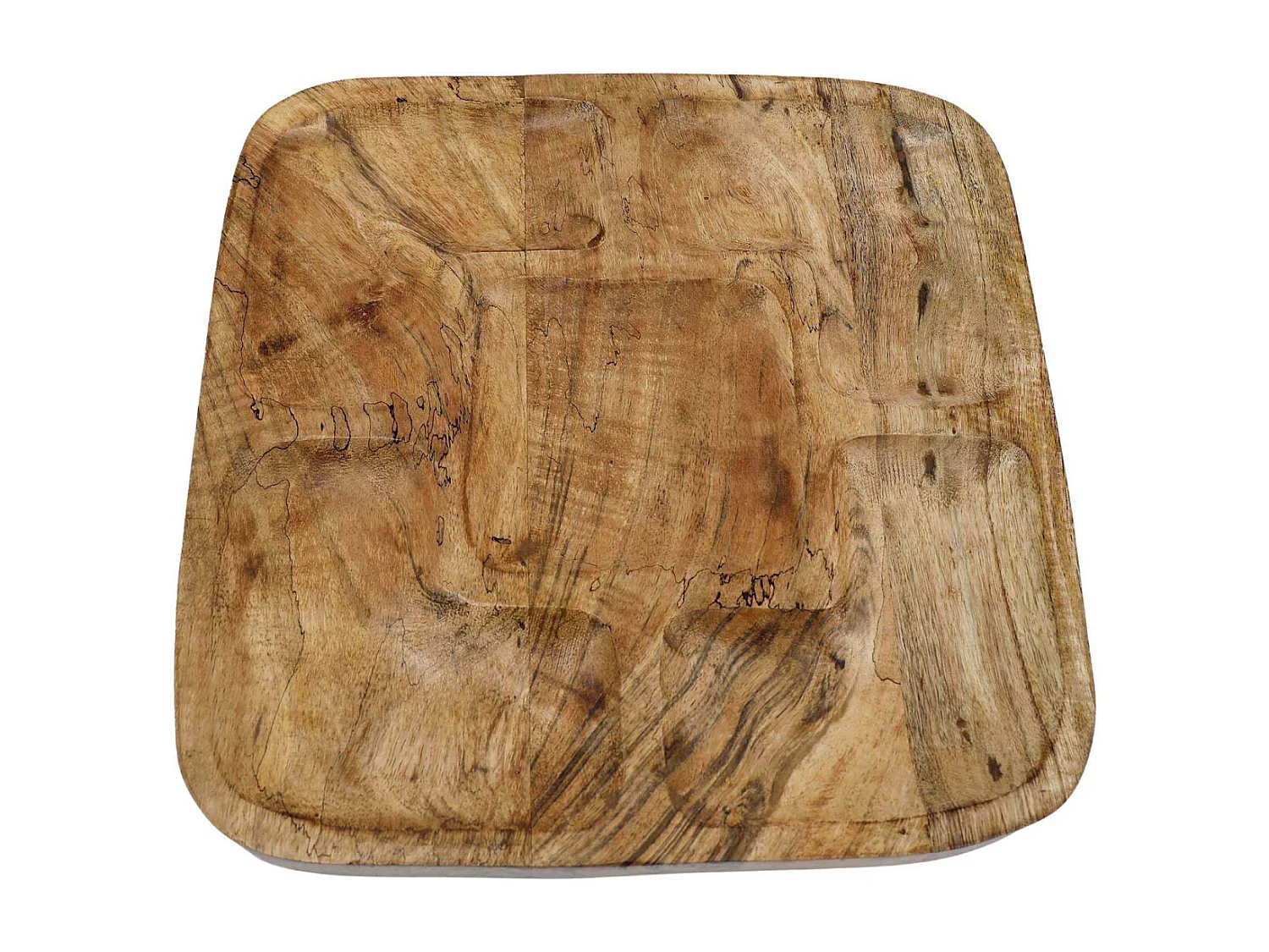 Plateau apéro en manguier Carré