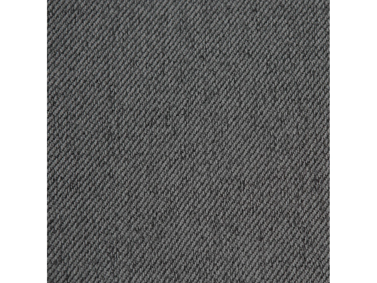 Divano angolare reversibile a 4 posti in tessuto grigio scuro Norden