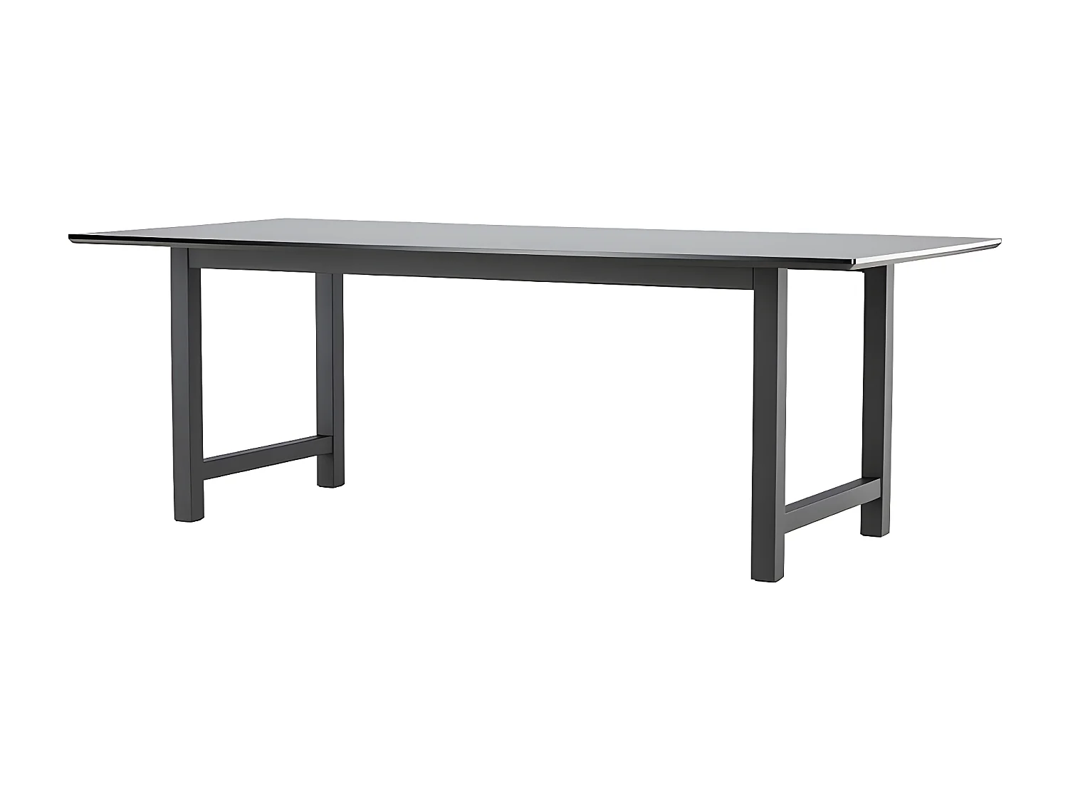Oslo table de salle à manger 100x220cm noir.