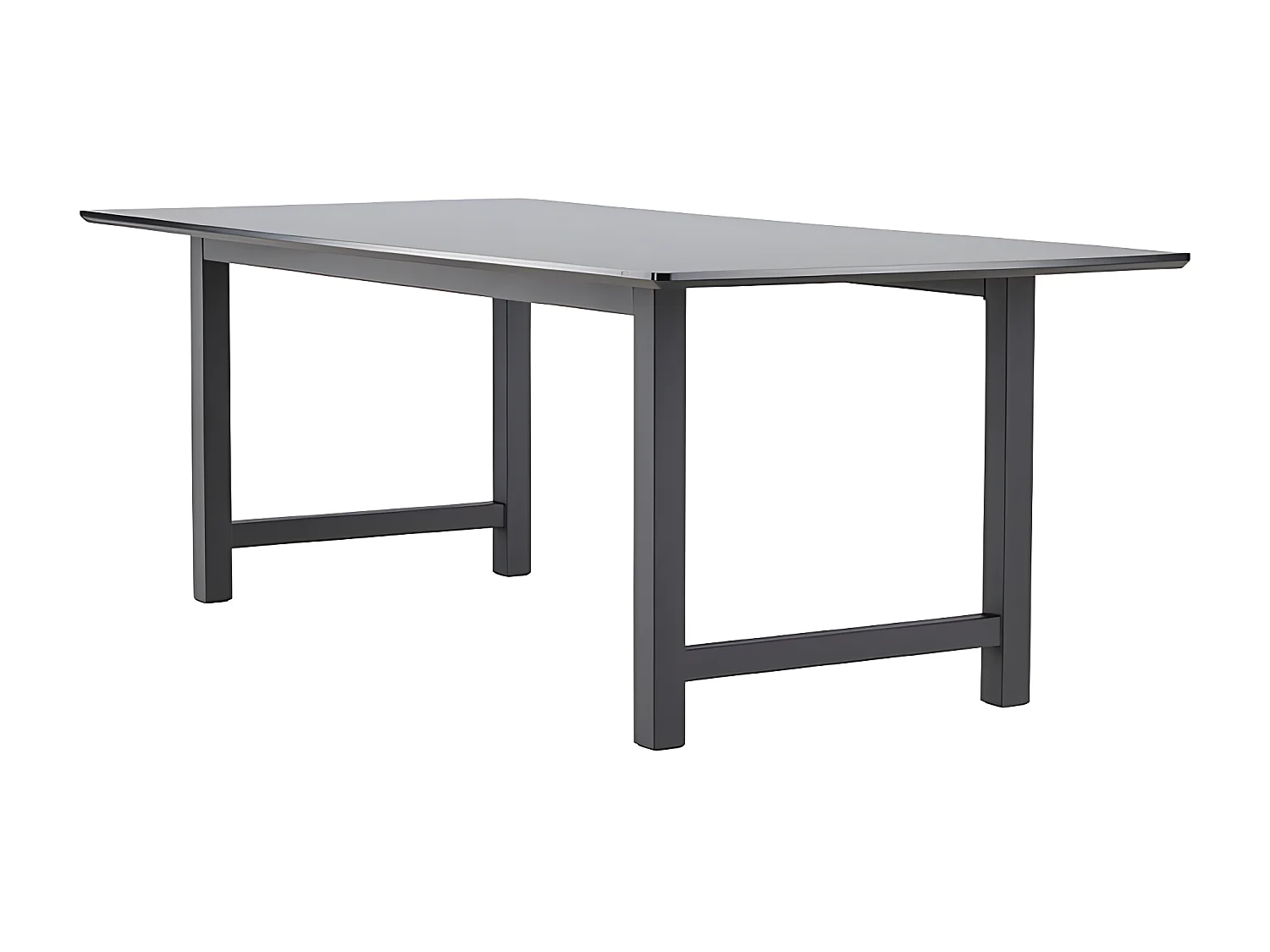 Oslo table de salle à manger 100x220cm noir.