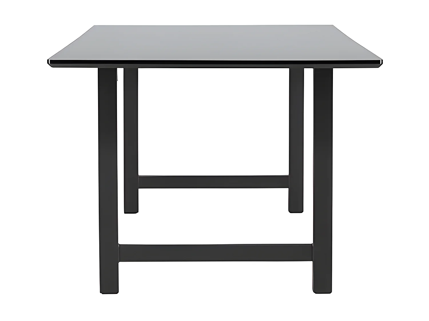 Oslo table de salle à manger 100x220cm noir.