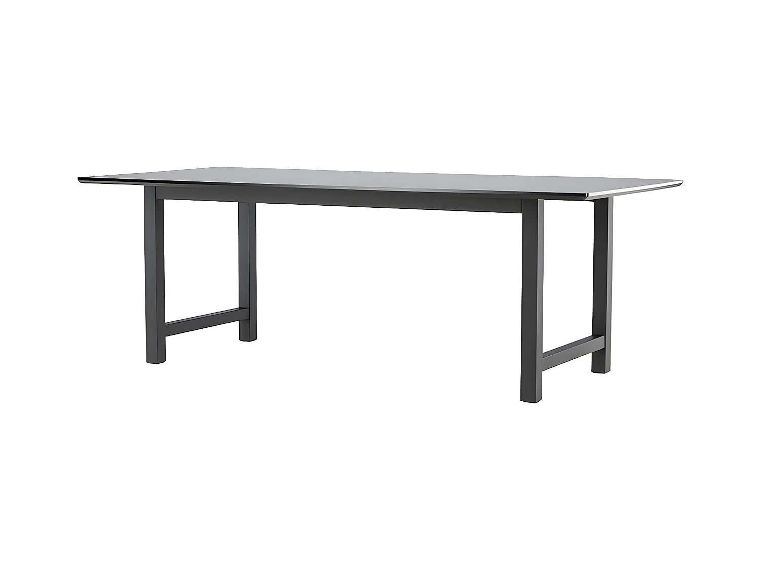 Oslo table de salle à manger 100x220cm noir.