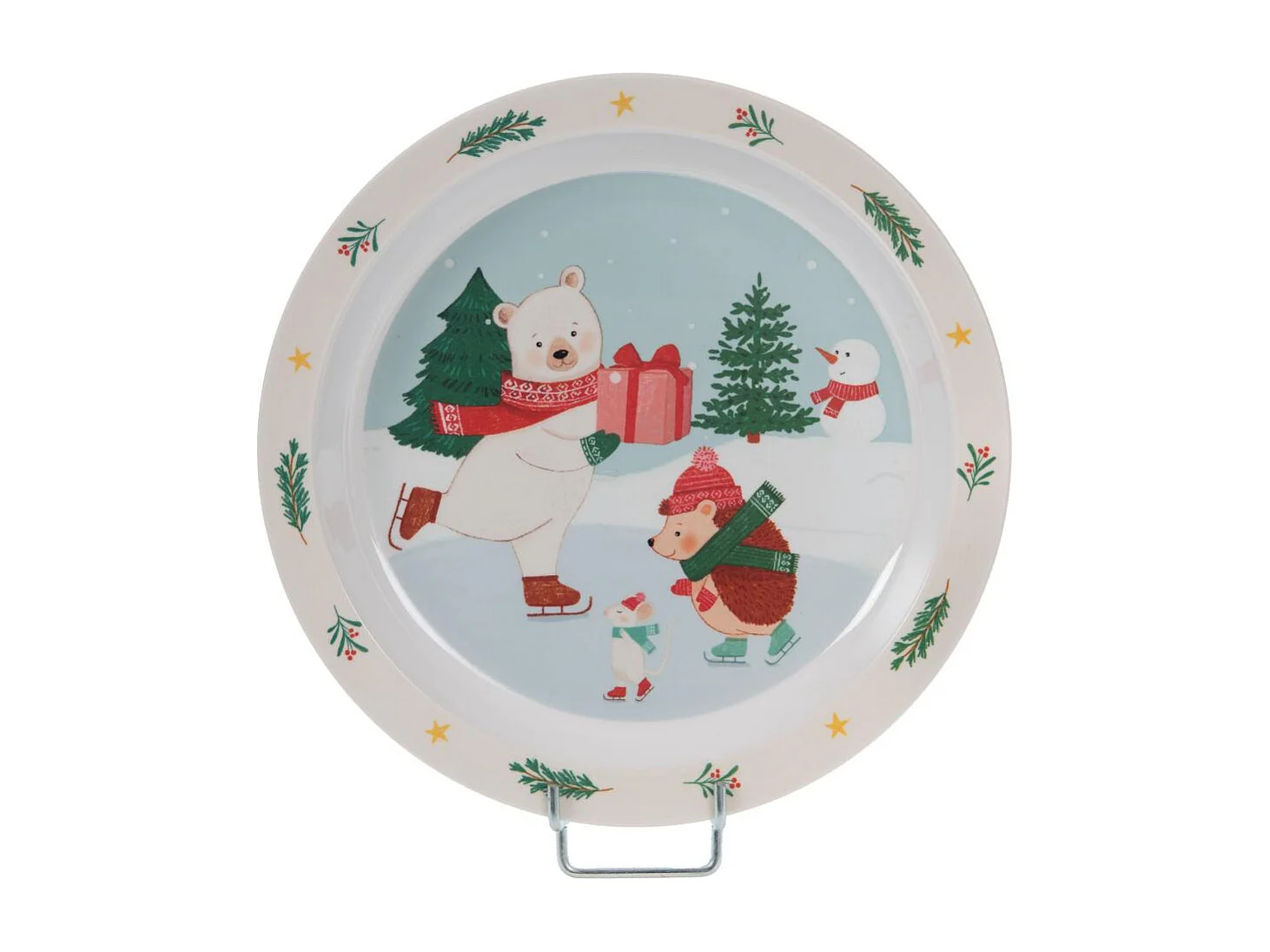 Coffret déjeuner 5 pièces hiver patinoire